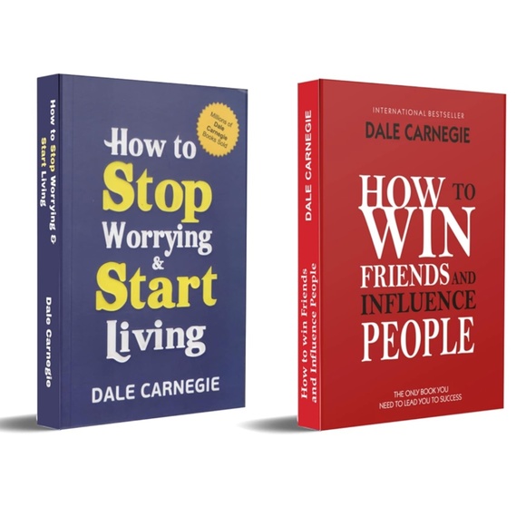 How to Stop Worrying & Start Living & How To Win Friends & Influence People Pack - Picture 1 of 3